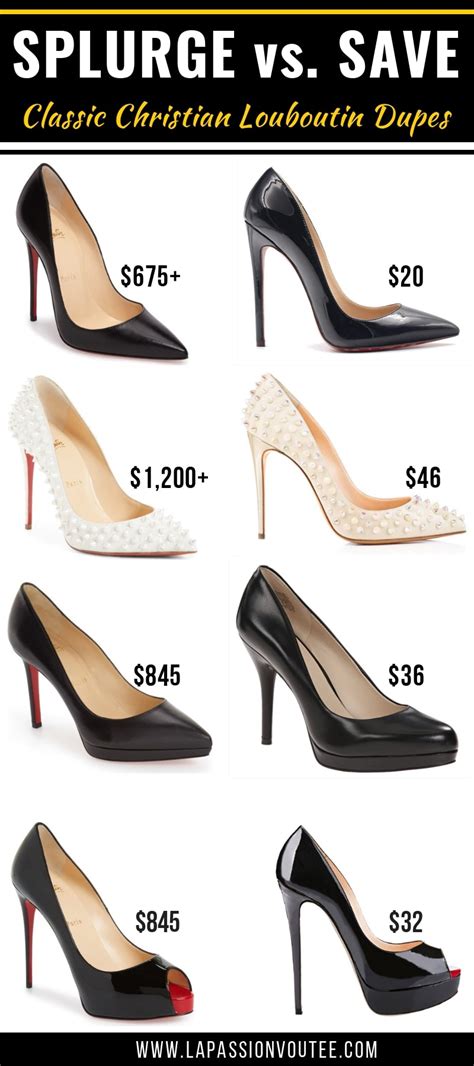 christian louboutin dupe shoes.